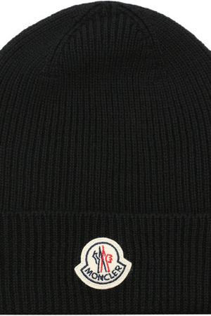 Шерстяная шапка с логотипом бренда Moncler Moncler D2-091-00217-00-04957 вариант 2