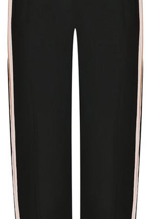 Укороченные брюки прямого кроя с контрастными лампасами Isabel Marant Etoile Isabel Marant Etoile PA0830-18P053E/D0BBS вариант 2 купить с доставкой