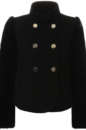 Укороченное двубортное пальто из шерсти Emporio Armani Emporio Armani 1NB36T/18805