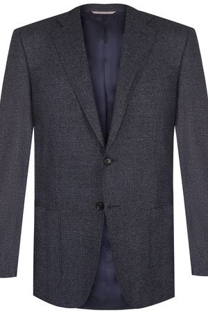 Однобортный шерстяной пиджак Canali Canali 13291/CF00870/02 вариант 2 купить с доставкой