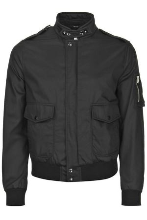 Хлопковая куртка-бомбер с накладными карманами Tom Ford Tom Ford BI070TF0317