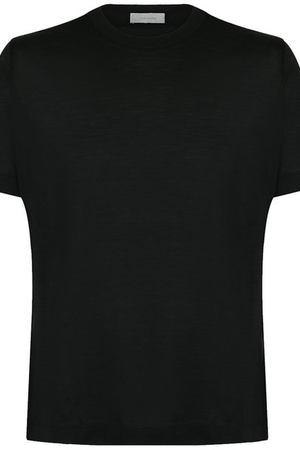 Шелковая футболка с круглым вырезом Cortigiani Cortigiani 416650/0000