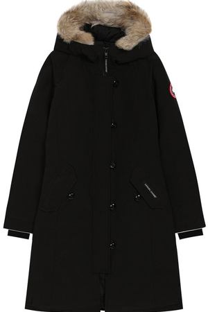 Пуховая парка Brittania с меховой отделкой капюшона Canada Goose Canada Goose 4593Y вариант 2