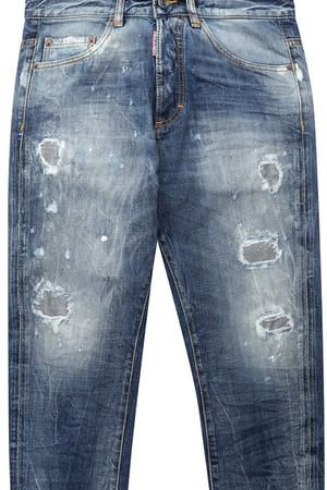 Джинсы с декоративными потертостями Dsquared2 Dsquared2 DQ02DQ-D00PP