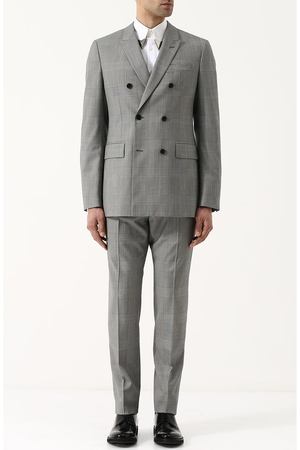 Шерстяной костюм с двубортным пиджаком CALVIN KLEIN 205W39NYC Calvin Klein 205W39nyc 81MWUA06/W067