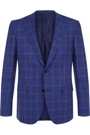 Однобортный пиджак из смеси шерсти и льна с шелком Pal Zileri Pal Zileri M32CZ22-2--33967 вариант 2 купить с доставкой