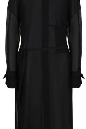 Хлопковое платье-миди с поясом Ann Demeulemeester Ann Demeulemeester 1801-2020-P-135-099 вариант 2 купить с доставкой