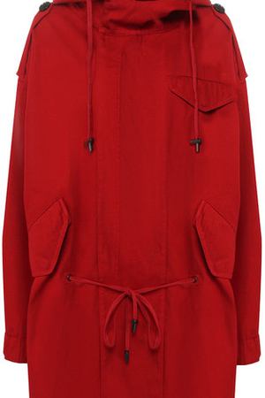Хлопковое пальто с капюшоном Isabel Marant Etoile Isabel Marant Etoile MA0364-18A004E/DUFFY купить с доставкой