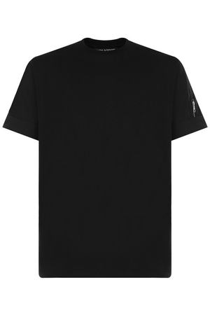 Хлопковая футболка с круглым вырезом Neil Barrett Neil Barrett BJT408C/G543C купить с доставкой