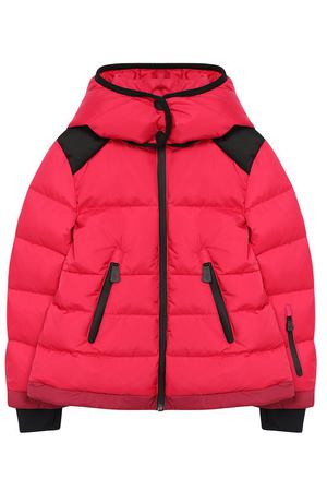 Пуховая куртка с капюшоном Moncler Enfant Moncler D2-954-46876-85-5399E/4-6A
