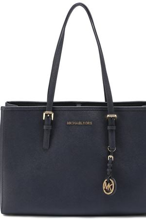 Сумка-тоут Jet Set Travel Large из сафьяновой кожи MICHAEL Michael Kors Michael Michael Kors 30T3GTVT7L купить с доставкой