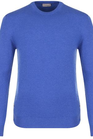 Однотонный кашемировый свитер Moncler Moncler D2-091-90339-00-999DR вариант 5 купить с доставкой