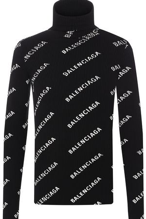 Водолазка с логотипом бренда Balenciaga Balenciaga 542702/T6140 вариант 2 купить с доставкой