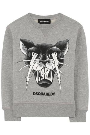 Хлопковый свитшот с принтом Dsquared2 Dsquared2 DQ02MV-D00J8