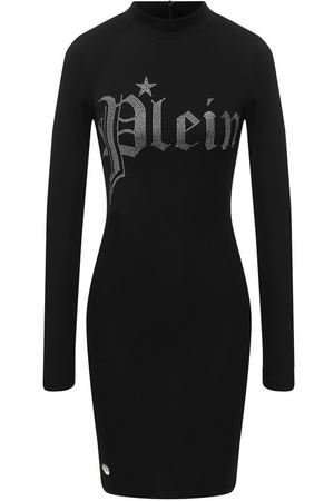 Приталенное платье с воротником-стойкой Philipp Plein Philipp Plein A18C WRG0891 PTE003N