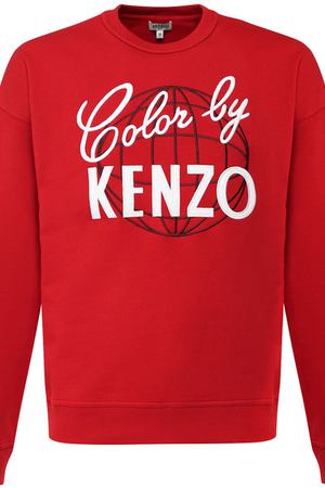 Хлопковый свитшот с вышивкой Kenzo Kenzo 5SW3024MD