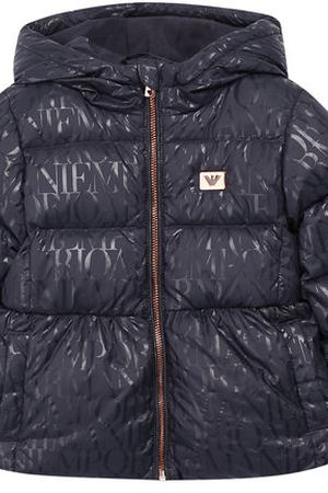 Утепленная куртка на молнии с капюшоном Emporio Armani Emporio Armani 6ZEL01/4NGHZ купить с доставкой