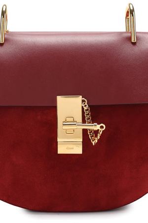 Сумка Drew с отделкой из кожи Chloé Chloe 3S1031-H5I