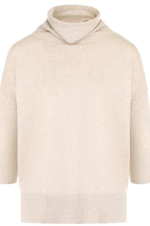 Однотонный кашемировый пуловер с воротником-стойкой Cruciani Cruciani CD21.033 вариант 2 купить с доставкой