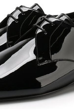 Лаковые дерби на шнуровке Saint Laurent Saint Laurent 530677/0D500 вариант 2 купить с доставкой