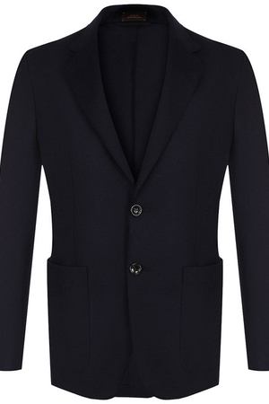 Однобортный пиджак из кашемира Zegna Couture Ermenegildo Zegna 477N00/1DV3N0 вариант 2