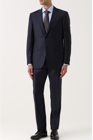 Шерстяной костюм с пиджаком на двух пуговицах Ermenegildo Zegna Ermenegildo Zegna 222546/221225