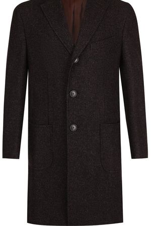 Однобортное пальто из смеси кашемира и шелка Pal Zileri Pal Zileri N3910R3S---42361 вариант 2 купить с доставкой