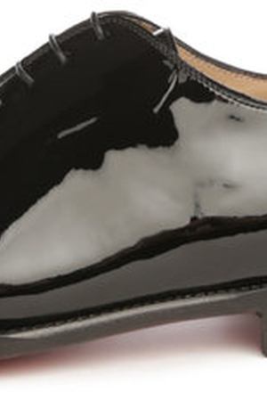 Туфли из лаковой кожи Kiton Kiton USSCAR0/N114 купить с доставкой