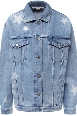 Джинсовая куртка с принтом в виде звезд Stella McCartney Stella McCartney 445705/SLH59 купить с доставкой