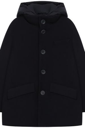 Комбинированная куртка с капюшоном Herno Herno GC0007B/39601/10A-14A вариант 2 купить с доставкой