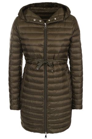 Стеганый приталенный пуховик с капюшоном Moncler Moncler C1-093-49312-99-53048