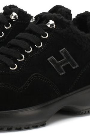 Утепленные замшевые кроссовки Hogan Hogan  HXC00N0J7909VI