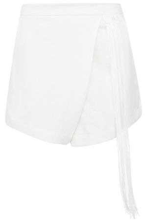 Однотонные мини-шорты из льна Isabel Benenato Isabel Benenato WW09RS18 вариант 4