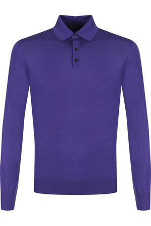 Шерстяное поло с длинными рукавами Ermenegildo Zegna Ermenegildo Zegna URM00/132