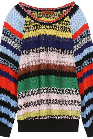 Пуловер фактурной вязки с круглым вырезом Missoni Missoni E18.MD.210094 вариант 3