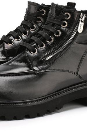Кожаные ботинки на шнуровке Rocco P. Rocco P 7021/TRIP0N
