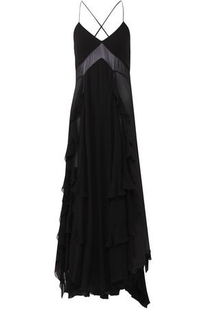 Шелковое платье-макси Givenchy Givenchy BW20C410R4 купить с доставкой