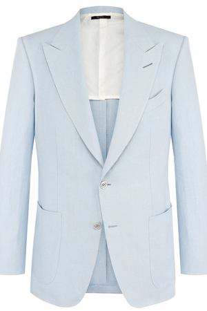 Однобортный льняной пиджак Tom Ford Tom Ford 373R22/15HA40 вариант 4 купить с доставкой