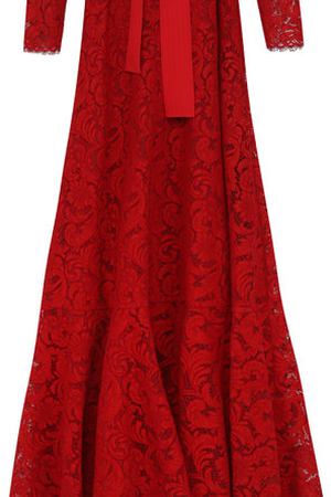 Приталенное кружевное платье с открытой спиной Escada Escada 5022631