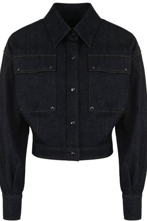 Укороченная джинсовая куртка с отложным воротником Tom Ford Tom Ford CPD003-DEX083 купить с доставкой