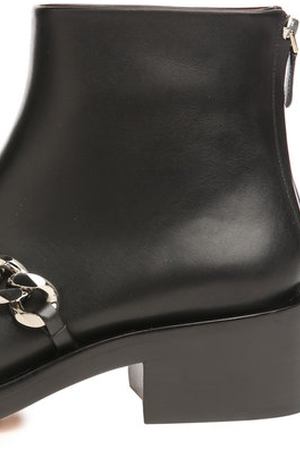 Кожаные ботинки с массивной цепью Givenchy Givenchy BE0/8198/004