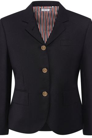 Шерстяной жакет с укороченным рукавом Thom Browne Thom Browne FBC010A-03532 415 вариант 3