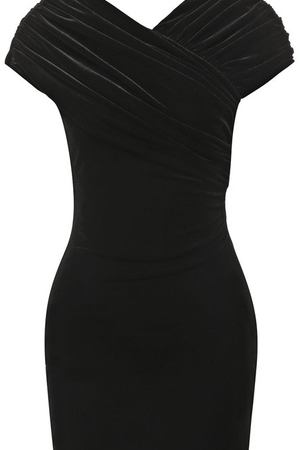 Бархатное мини-платье с драпировкой Christopher Kane Christopher Kane 531253/UFA12 вариант 3 купить с доставкой