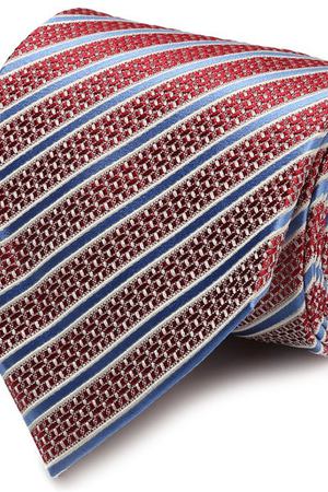 Шелковый галстук с узором Ermenegildo Zegna Ermenegildo Zegna Z9E591XW купить с доставкой