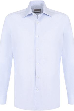 Хлопковая сорочка с воротником кент Canali Canali XX05/GF01103 купить с доставкой