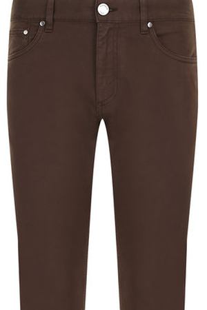 Хлопковые брюки прямого кроя Ermenegildo Zegna Ermenegildo Zegna UPI71/JS01