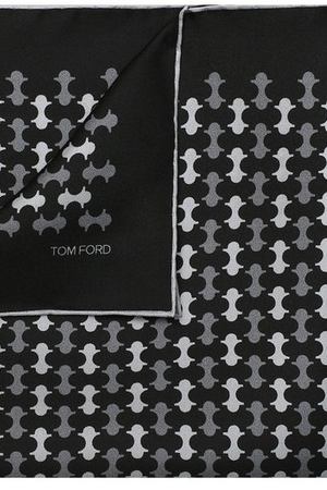 Шелковый платок с узором Tom Ford Tom Ford 9TF78TF312 купить с доставкой