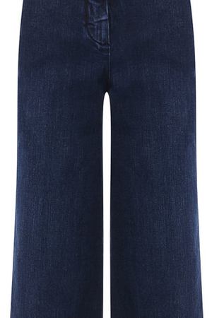 Укороченные джинсы с потертостями Loro Piana Loro Piana FAI2679 купить с доставкой