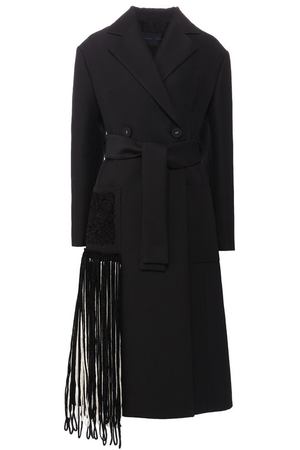 Пальто из смеси шерсти и хлопка Proenza Schouler Proenza Schouler R1841014-AW069S купить с доставкой