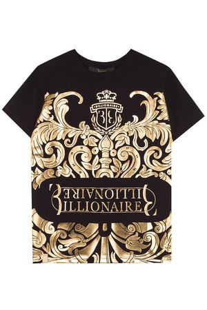Хлопковая футболка с принтом Billionaire Billionaire B18C BTK_0221 BTE014N/12-16